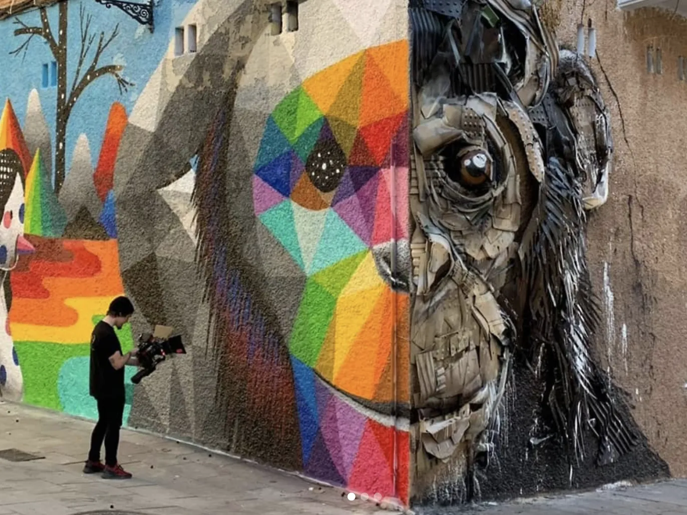 Arte al aire libre- esculturas y murales que decoran Madrid5