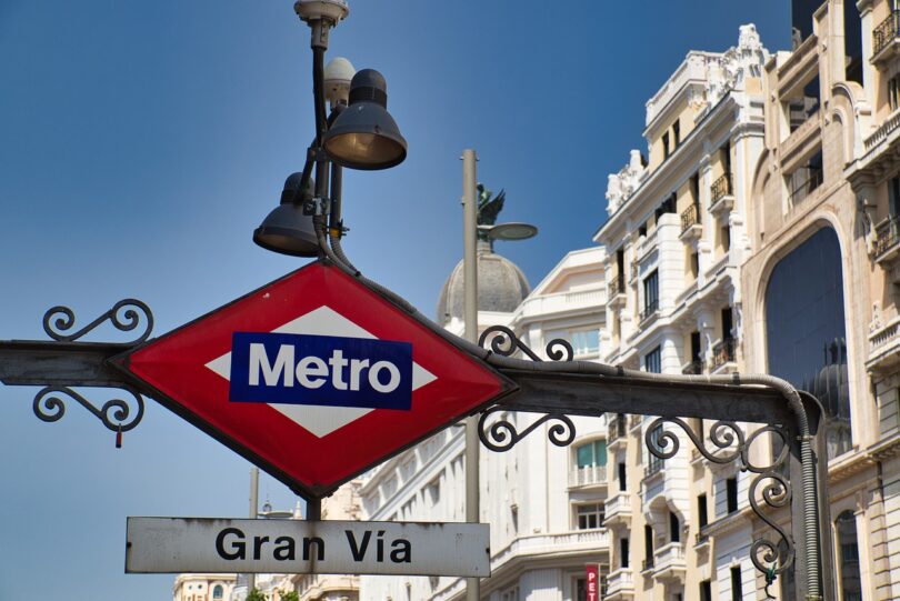 Utilizar tranporte público Madrid