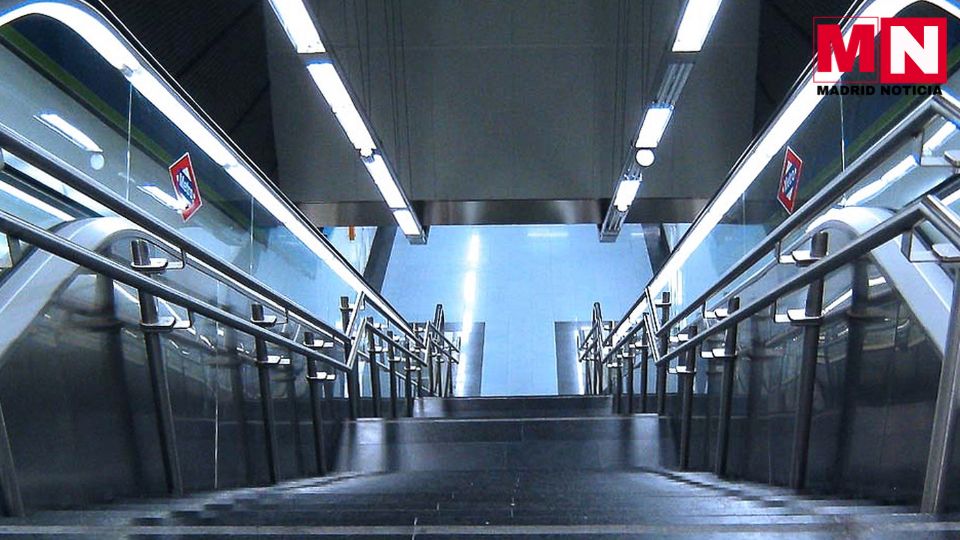 Cierre temporal de una sección de la Línea 7B del Metro de Madrid