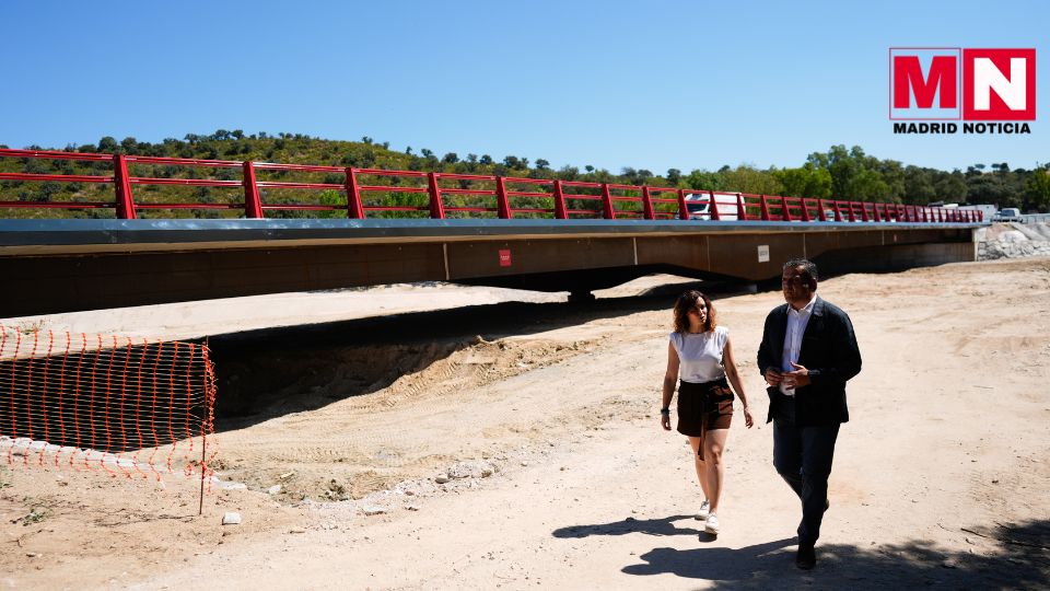 Inauguración de los nuevos puentes de Aldea del Fresno