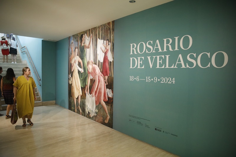 Exposición de Rosario de Velasco en el Museo Thyssen