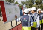 construcción de la nueva estación de Metro Comilla