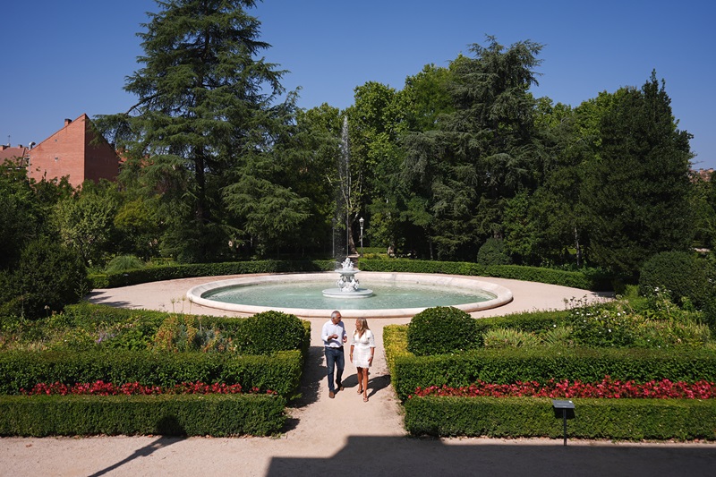 rehabilitación del Jardín de Arnedo y la Estufa Grande de la Finca de Vista Alegre en Carabanchel