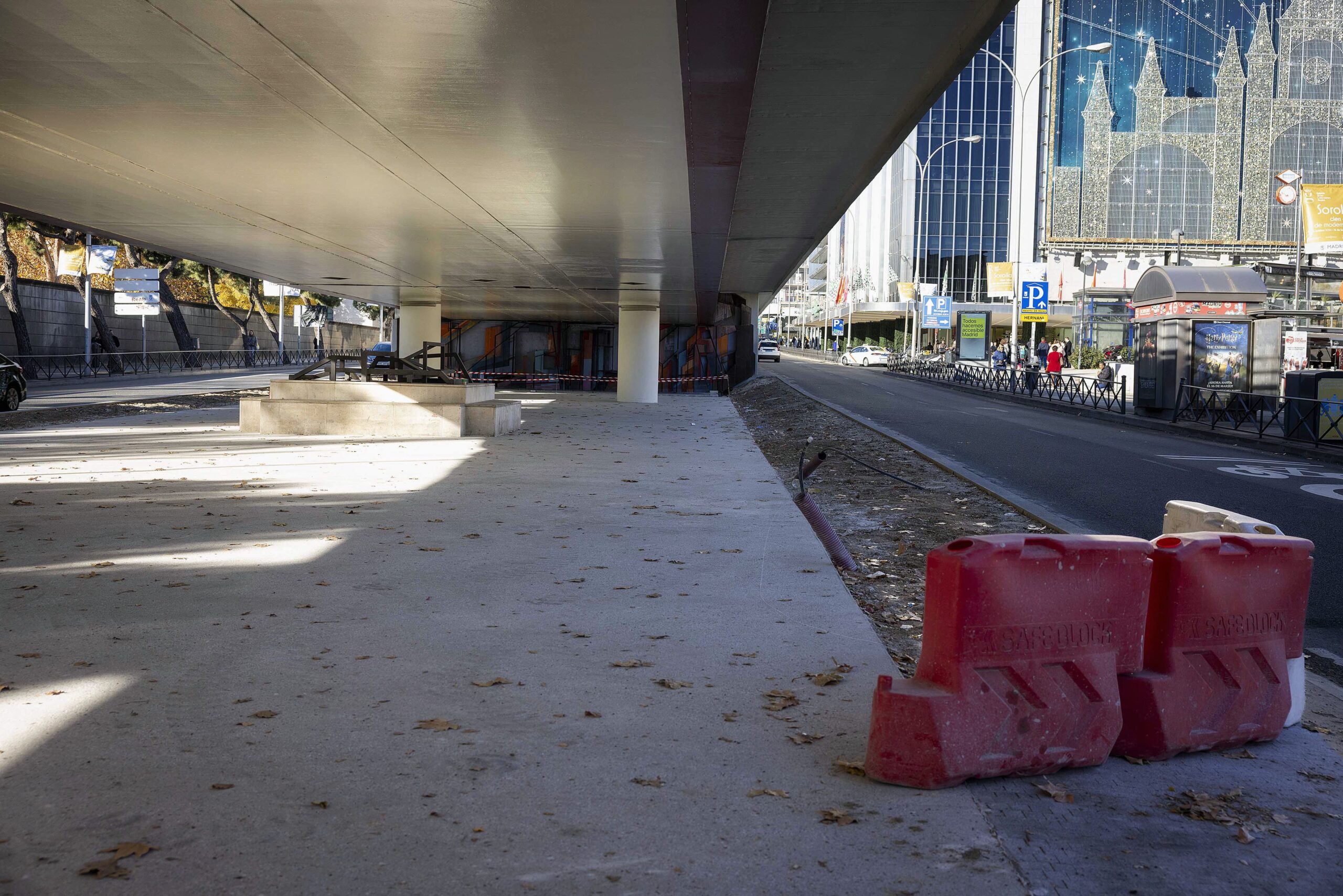 Mejora de accesibilidad en puente Raimundo Fernández Villaverde