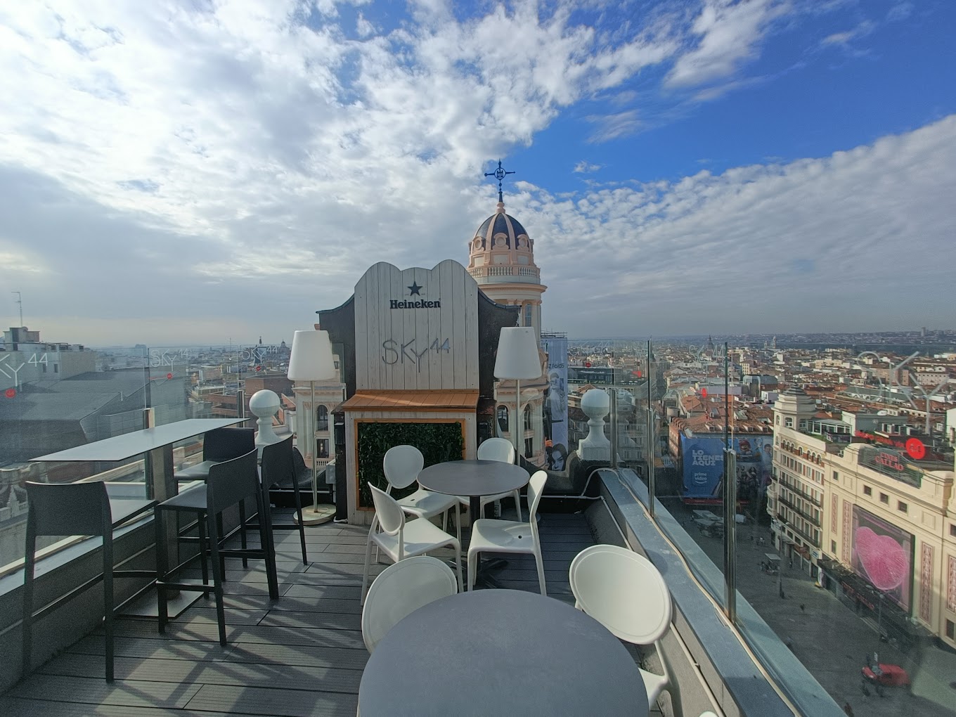 Sky 44 rooftop terraza & Bar Madrid Rooftop