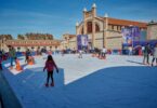 pista de hielo de Matadero Madrid