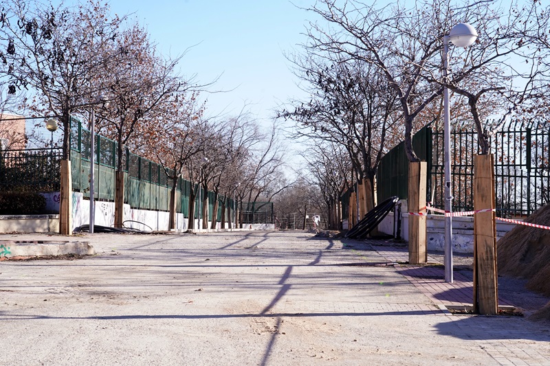 El Ayuntamiento transforma el parque Valdebernardo Norte