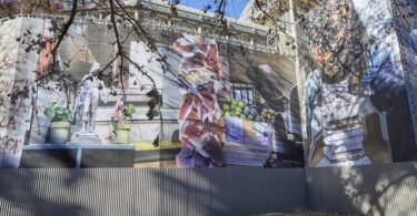 Una gran lona creada por Miguel Ángel Tornero cubrirá el Palacio de Cristal durante su restauración