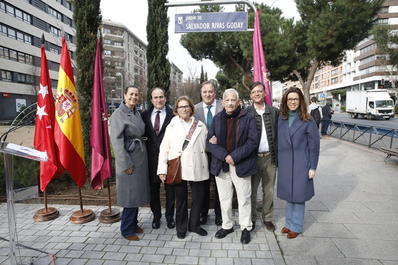 Chamberí rinde homenaje al catedrático Salvador Rivas Goday