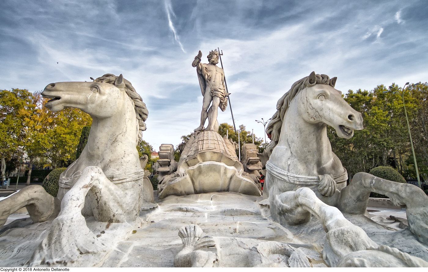 Concluyen los trabajos de restauración de la Fuente de Neptuno