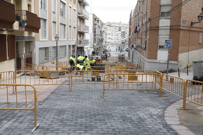 accesibilidad de las calles Lago Iseo y Canteras de Tilly 1