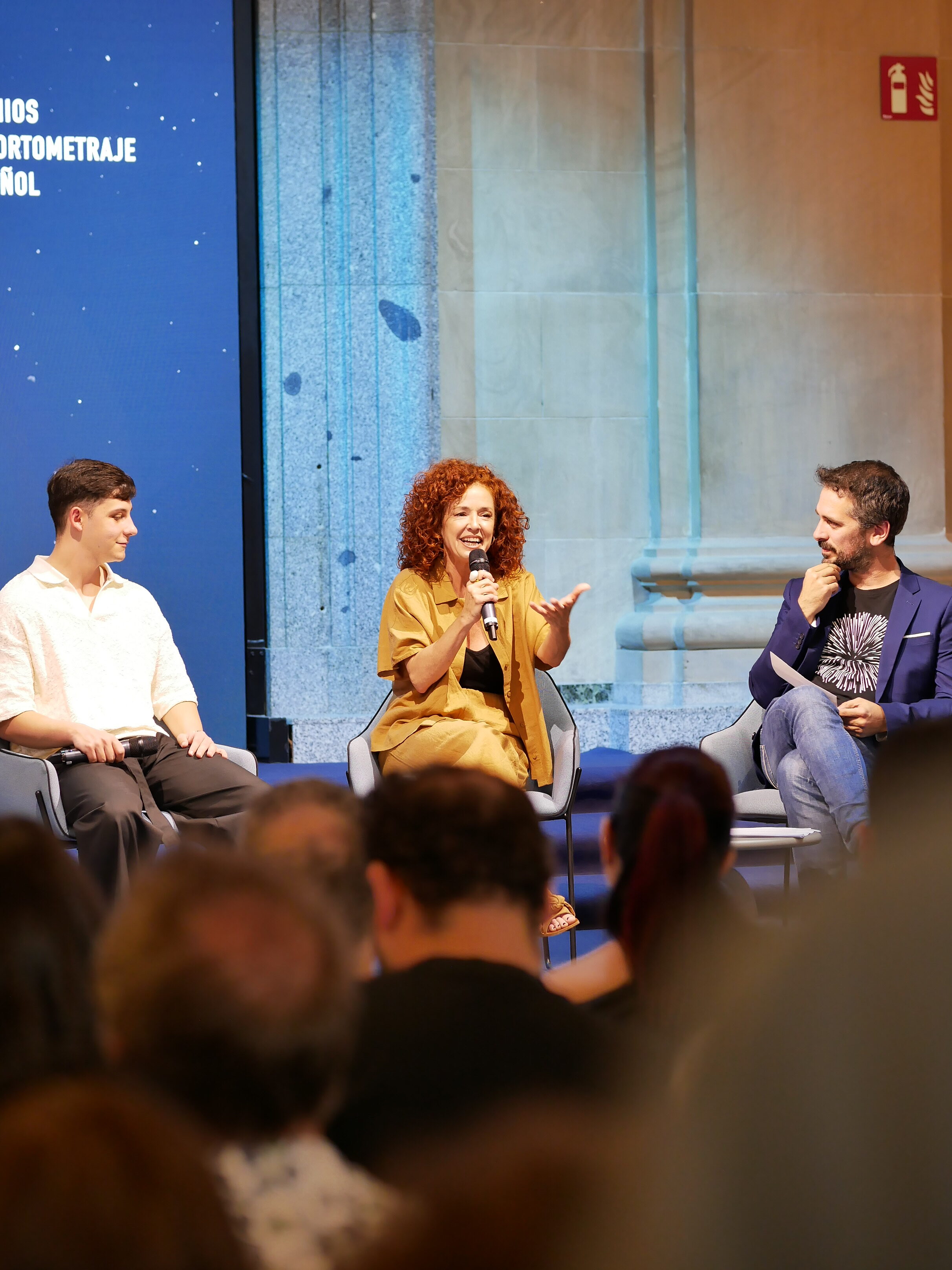 Christian Checa, Marta Belenguer, Samuel Rodriguez II© Premios Fugaz