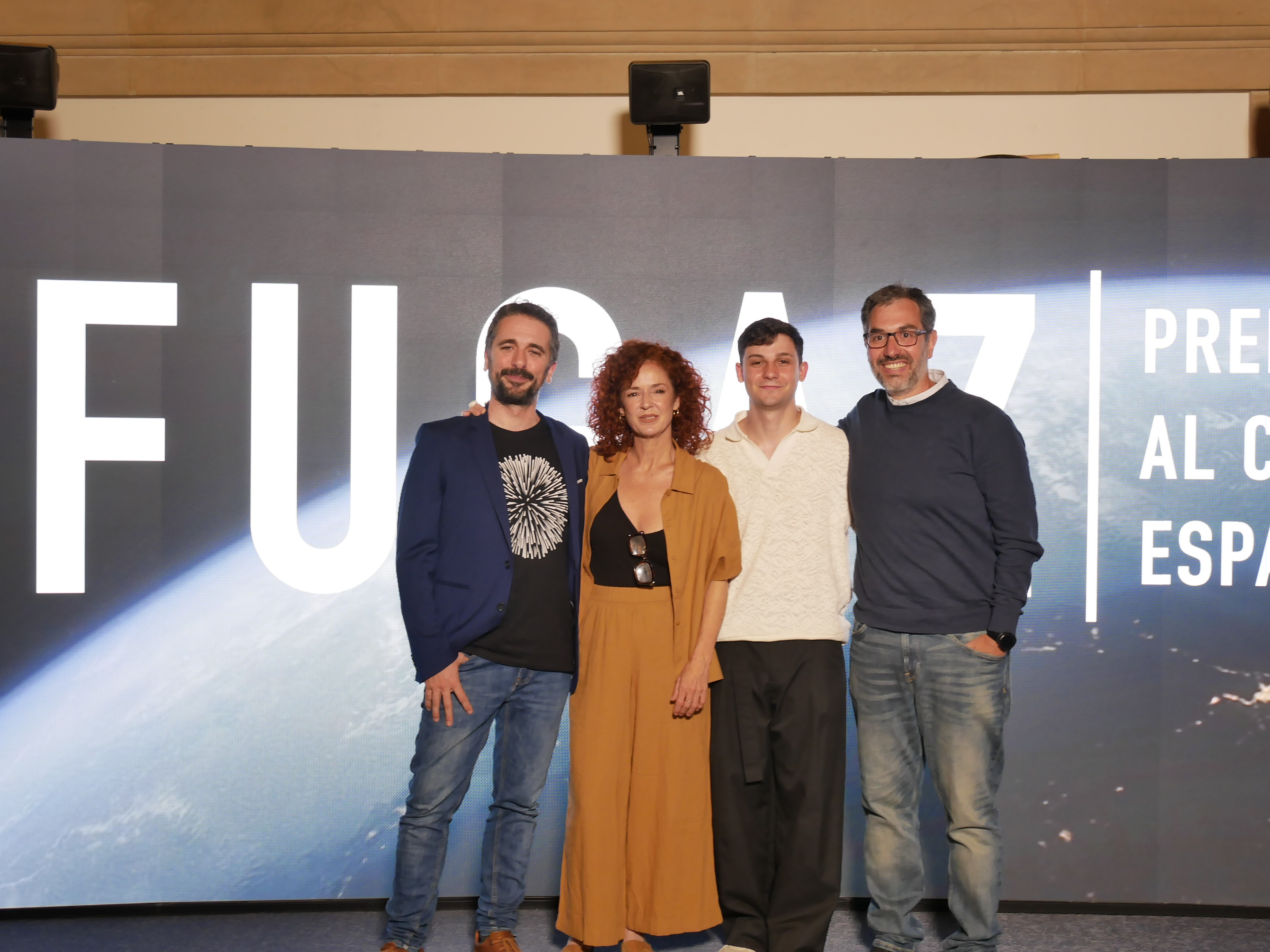 Samuel Rodriguez, Marta Belenguer, Christian Checa y Diego Ruiz © Premios Fugaz