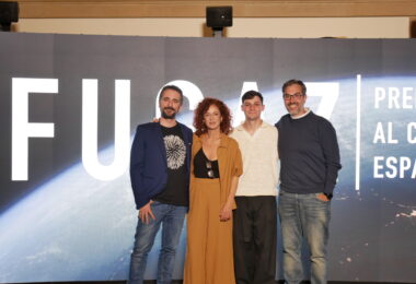 Samuel Rodriguez, Marta Belenguer, Christian Checa y Diego Ruiz © Premios Fugaz