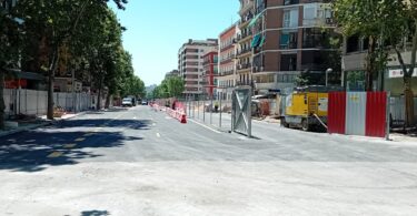 Se reabre parcialmente el paseo de las Delicias