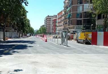 Se reabre parcialmente el paseo de las Delicias