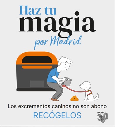 campaña sobre la correcta recogida de los excrementos caninos