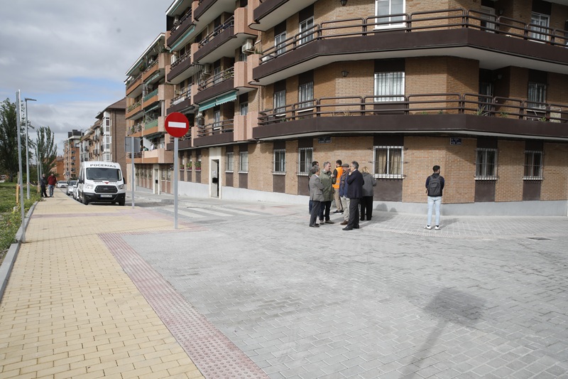 egunda fase de reurbanización del entorno de la calle Sierra Toledana