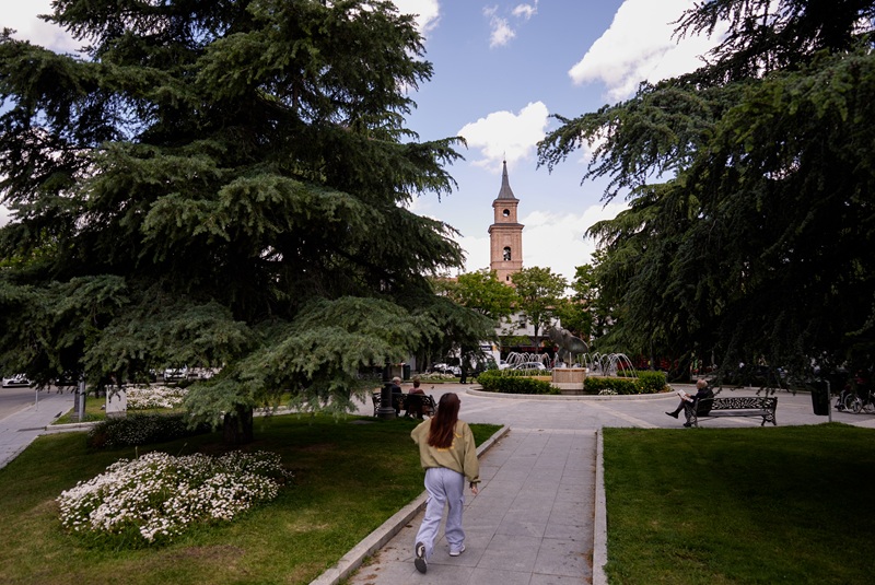 peatonalización de la plaza Mayor de Barajas y su entorno