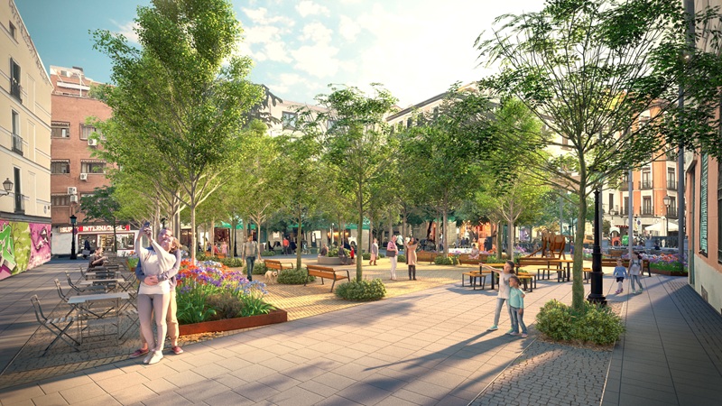 proyecto de remodelación de la plaza del Rastrillo 1