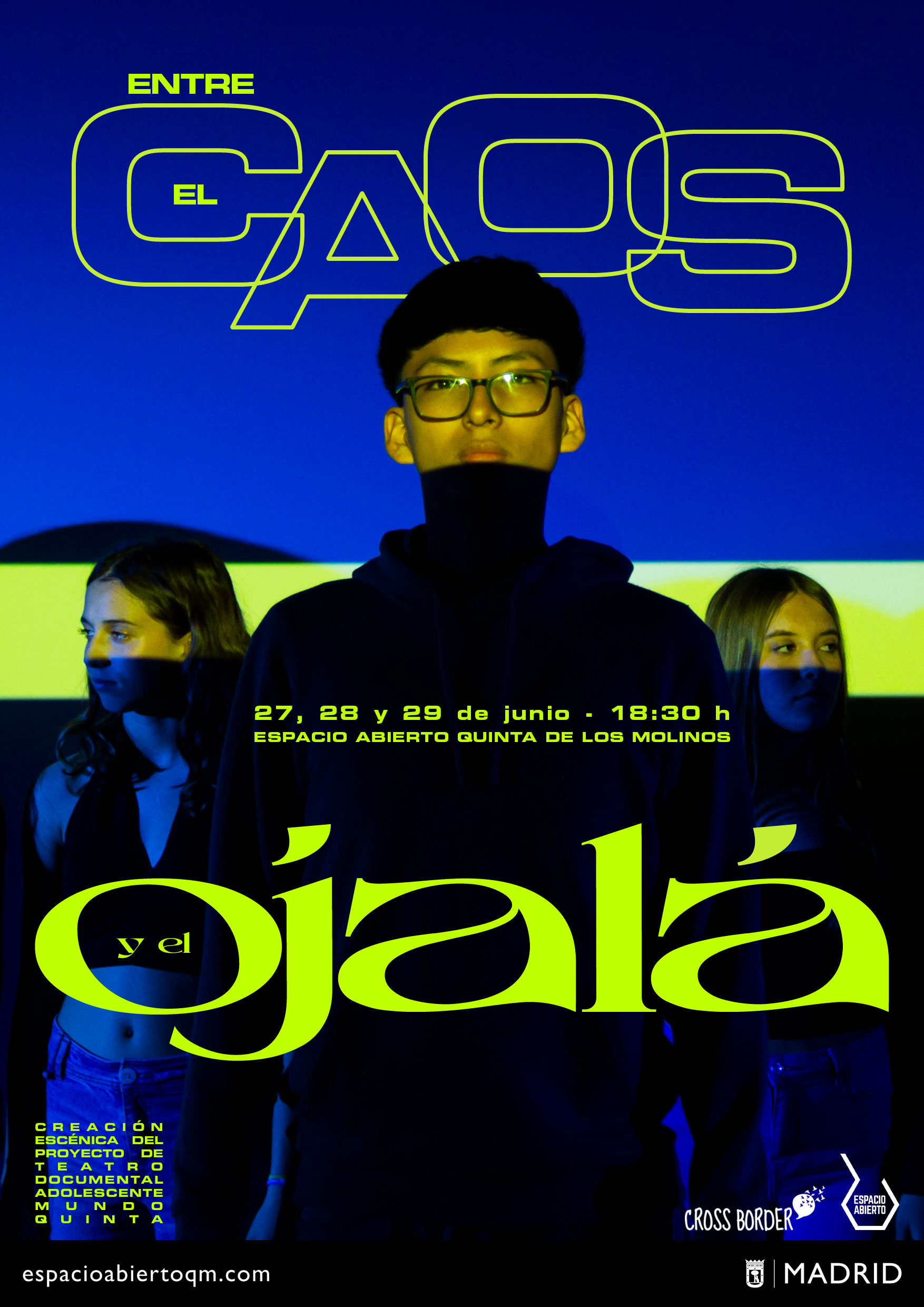 'Entre el caos y el ojalá', creada por 18 jóvenes y Cross Border Project