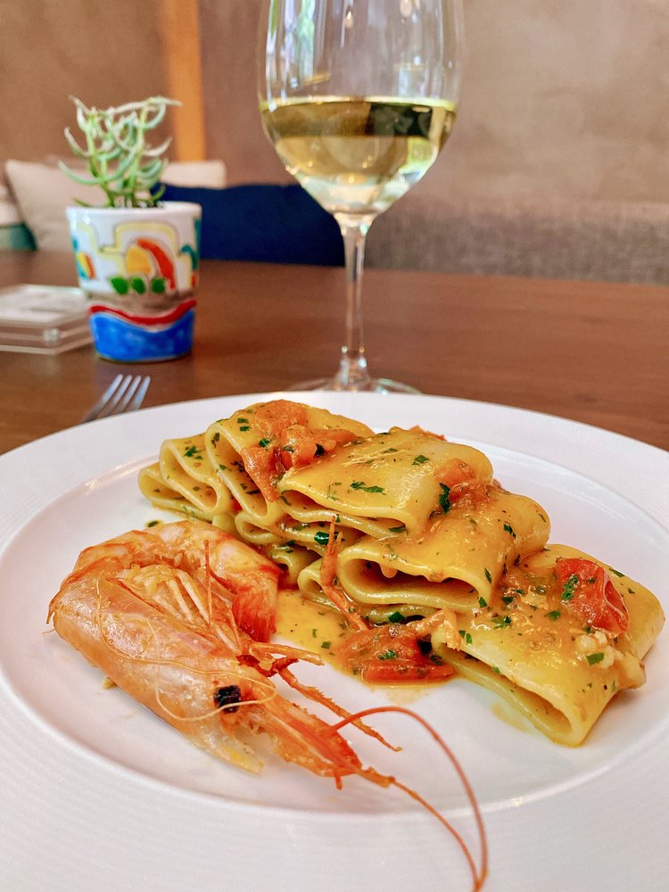 Food+Paccheri+Gamberi restaurante pante madrid restaurante italiano