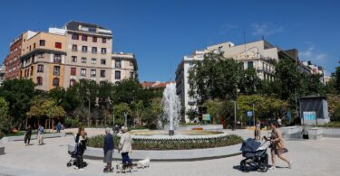 La remodelación de la plaza de Olavide y su entorno, galardonada con el Premio Ciudad 2025 de Open House Madrid