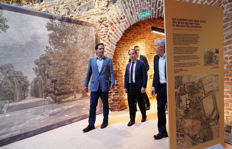 muestra que homenajea la historia y la naturaleza de El Retiro