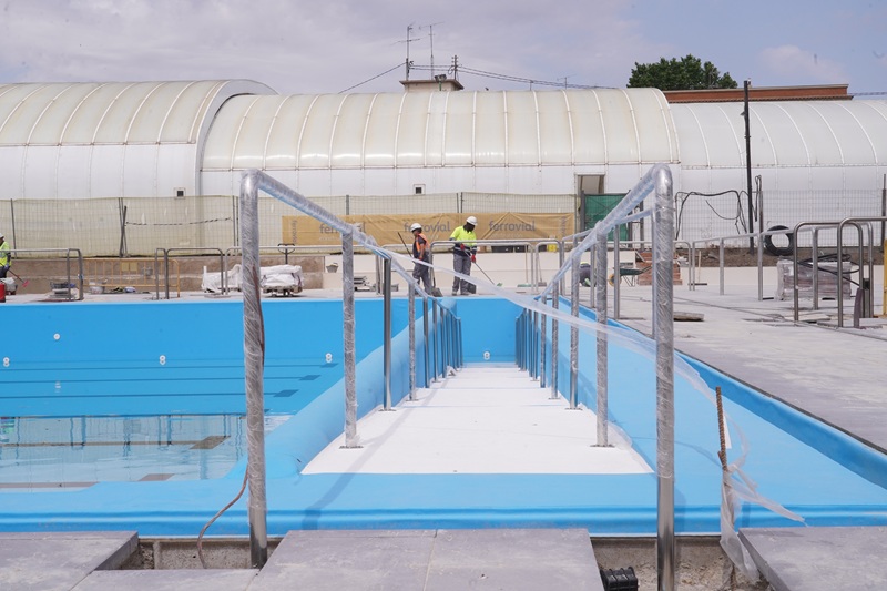 piscina de verano del Centro Deportivo Municipal Moscardó