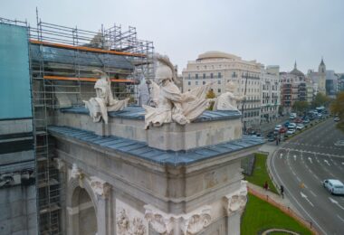restauración de la Puerta de Alcalá con el máximo galardón europeo en patrimonio
