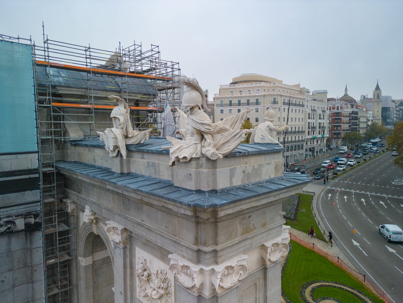 restauración de la Puerta de Alcalá con el máximo galardón europeo en patrimonio