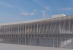 construcción de la nueva biblioteca de la calle Silvano, en el distrito de Hortaleza