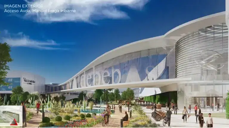 Diseño del futuro Valdebebas Shopping.