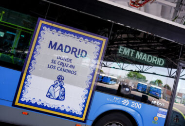 Madrid rueda con 450 autobuses eléctricos