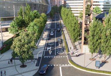 proyecto modificado de urbanización del entorno del estadio Santiago Bernabéu