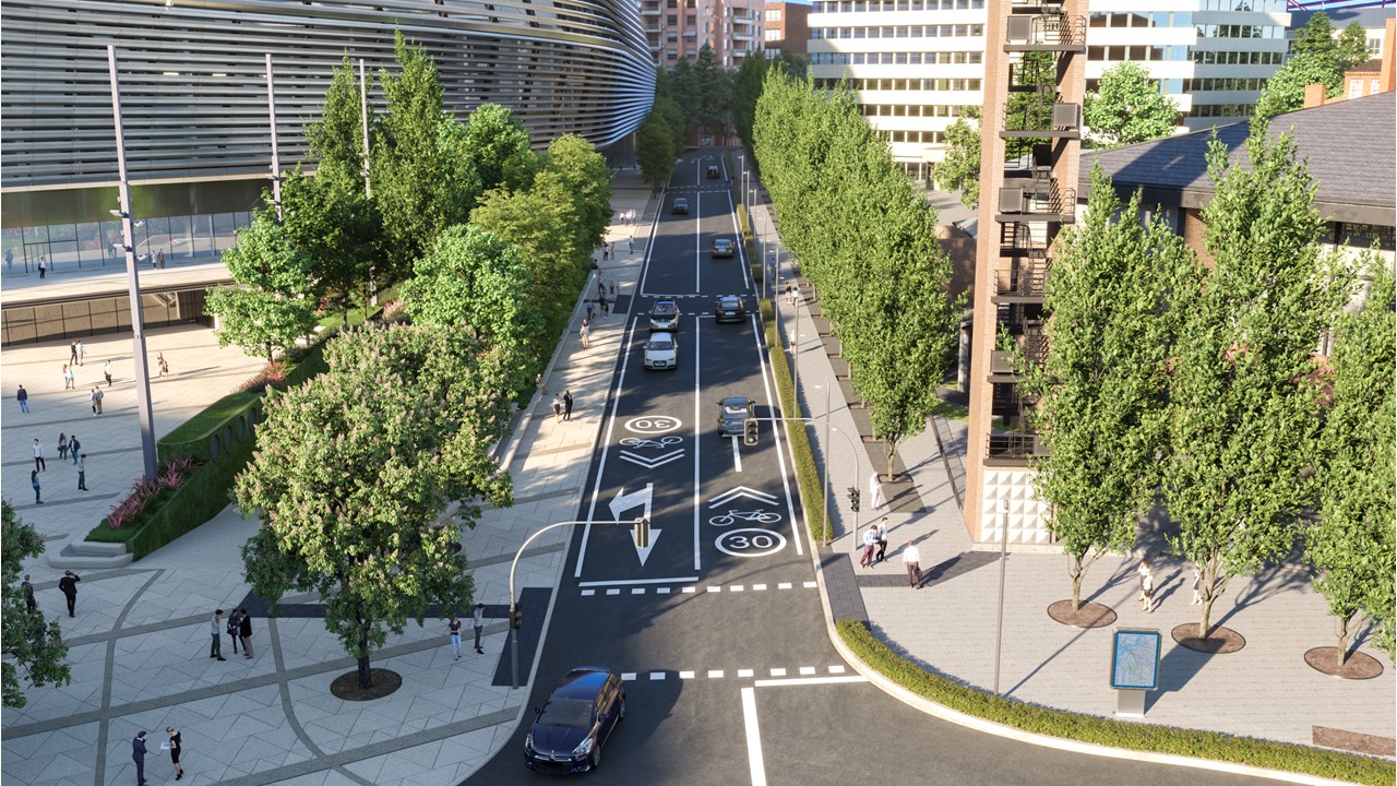 proyecto modificado de urbanización del entorno del estadio Santiago Bernabéu