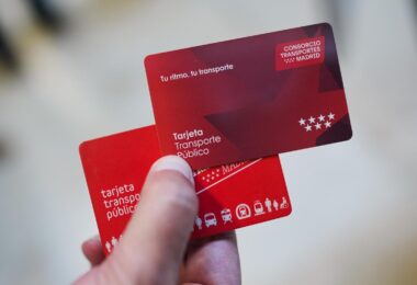 tarjeta transporte del Consorcio Regional de Transportes de Madrid