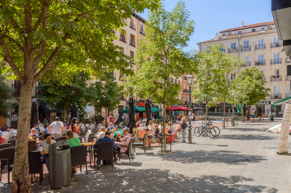 terraza de madrid