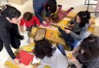 estudio de grabación ambulante, astronomía, teatro y un taller