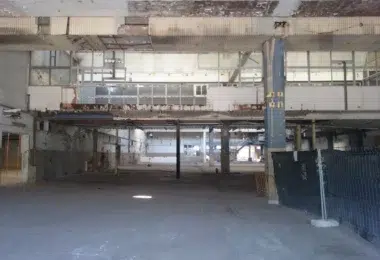 obras de transformación de la fábrica de Clesa
