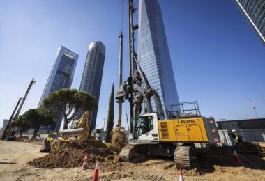 Las obras de Parque Castellana avanzan a pleno rendimiento