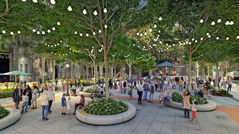 Luz verde a la remodelación de la plaza de Chamberí