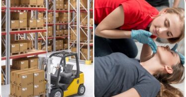 cursos de carretillero y primer auxilio