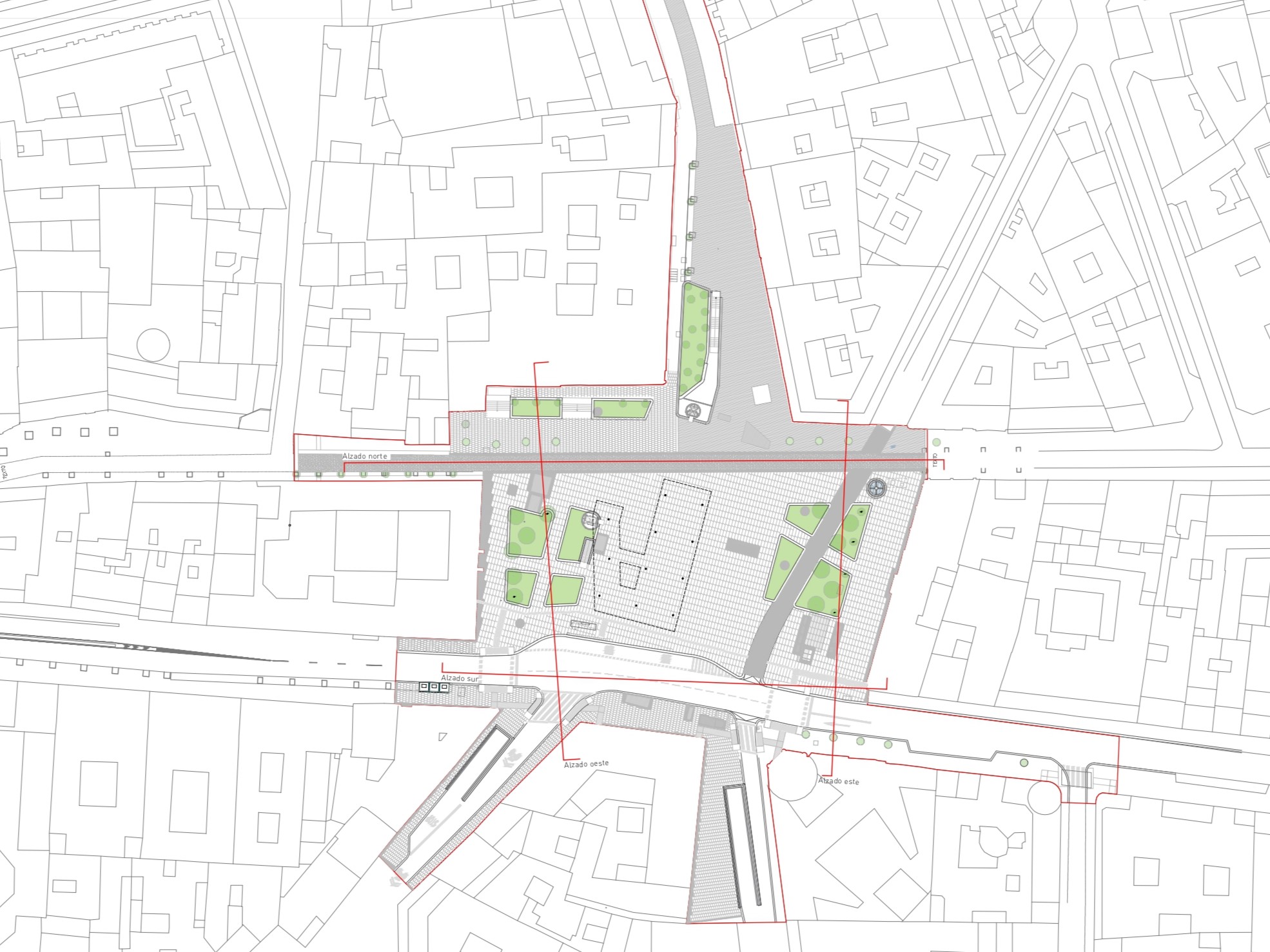 plaza de Jacinto Benavente