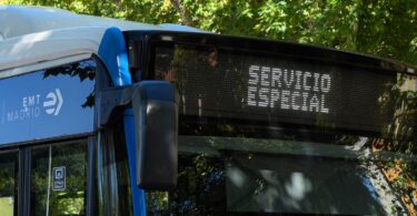 servicios especiales de EMT Madrid