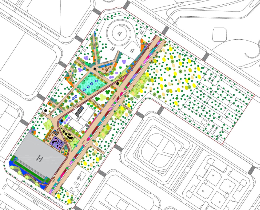 transformación de 39.730 m² de zonas verdes en el Ensanche de Vallecas