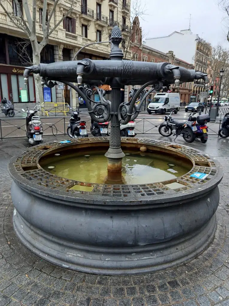 fuente de la plaza de la Cebada 2