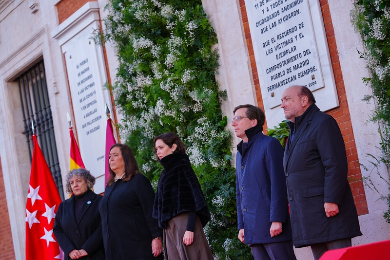 Almeida reivindica la “fuerza moral” de Madrid ante el terrorismo en el 22º aniversario del 11M 2