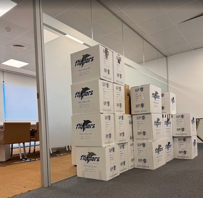 mudanza de oficinas en Madrid