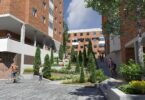 Recreación de San Pascual tras las obras de regeneración